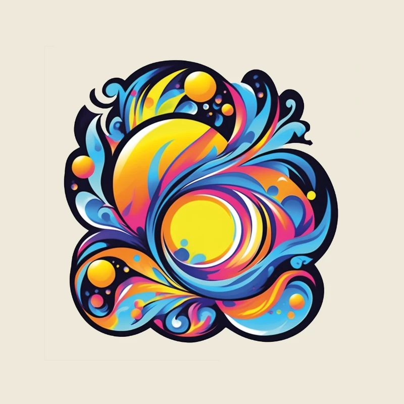 Rainbow Swirl : une explosion d’énergie créatrice