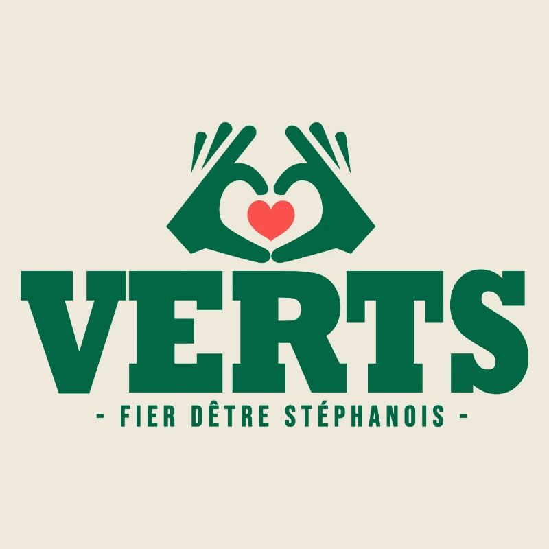 j aime les verts football stéphanois Saint étienne