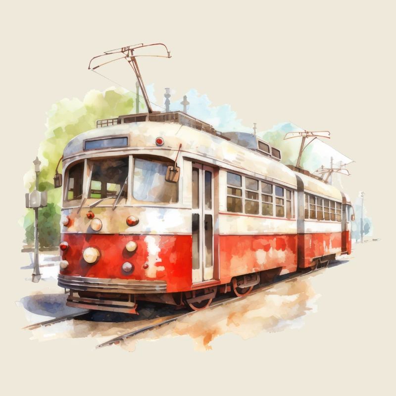 Straßenbahn Retro