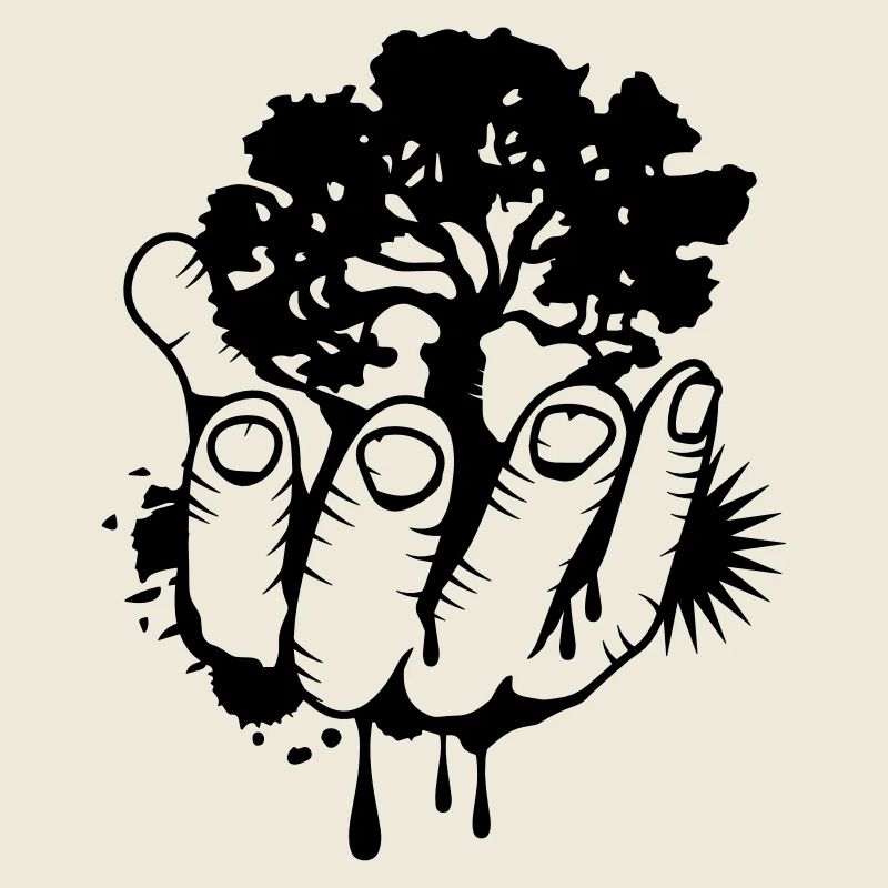 Ein Baum in einer Hand