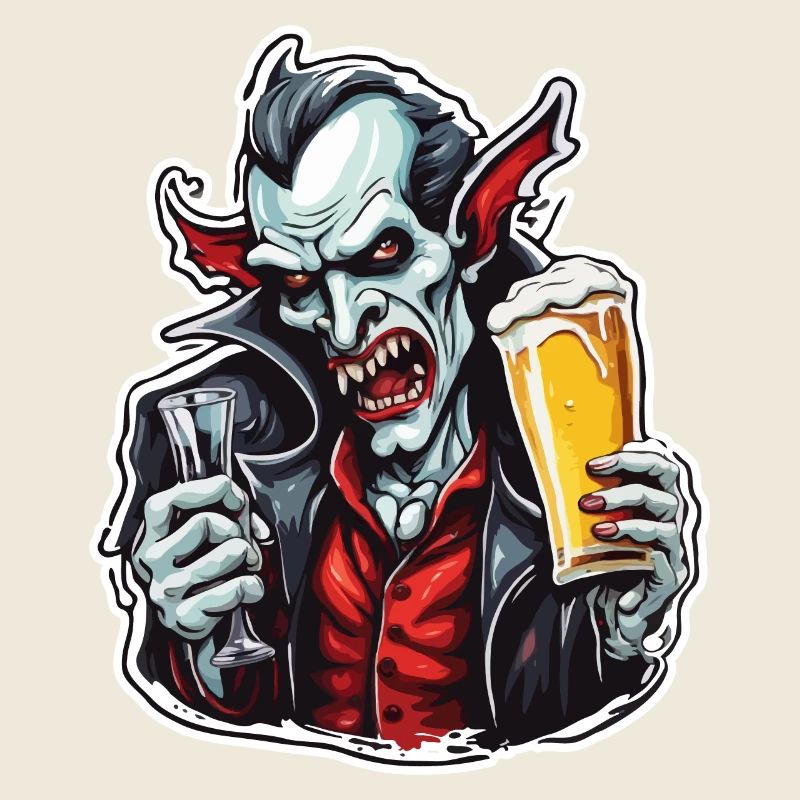 Vampir / Dracula / Blutsauger / Halloween / Mythos