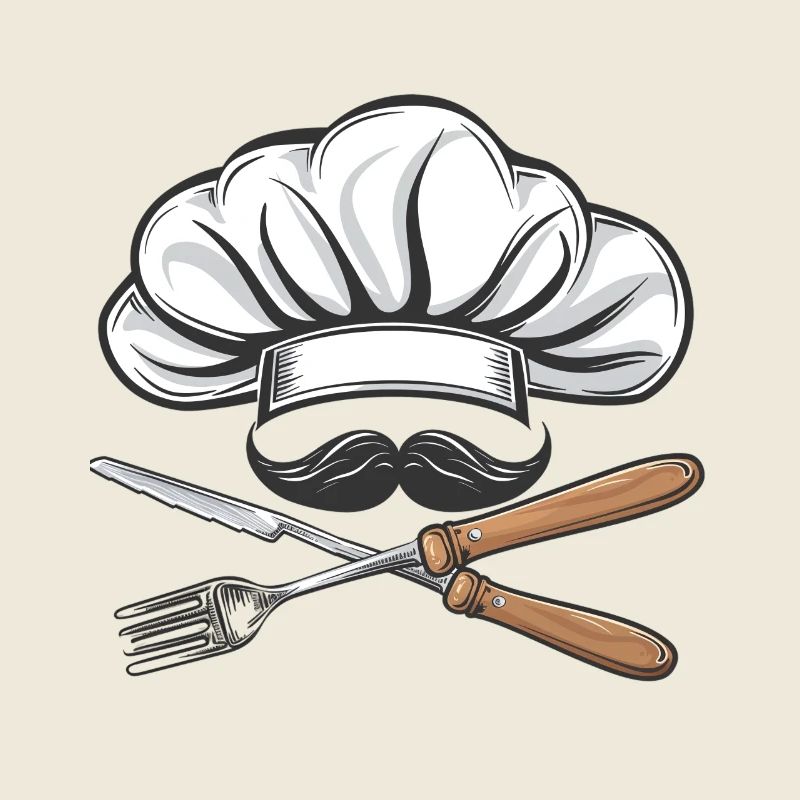 Avec moustache et toque de chef : La cuisine croisée
