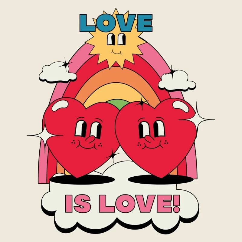 LIEBE IST LOVE_red
