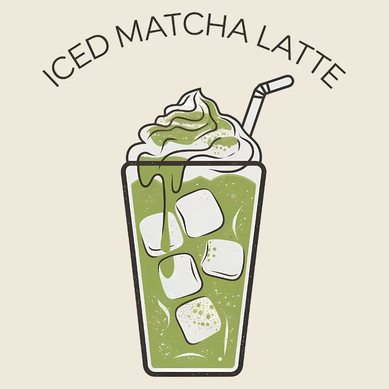 Iced Matcha Latte 2