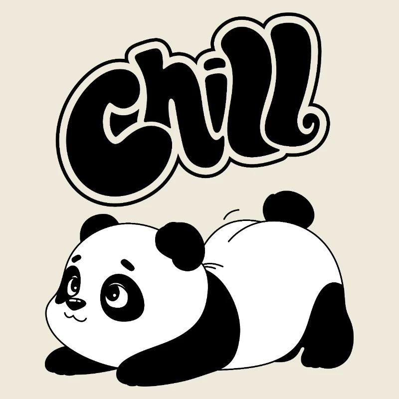 Panda und chillen