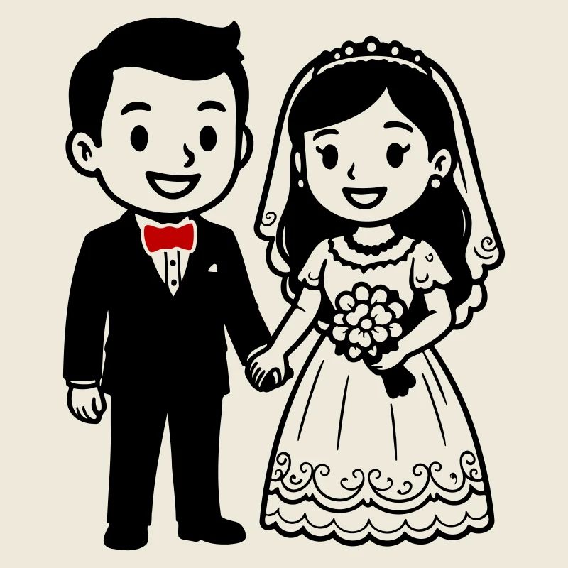 Hochzeit Paar Ehepaar
