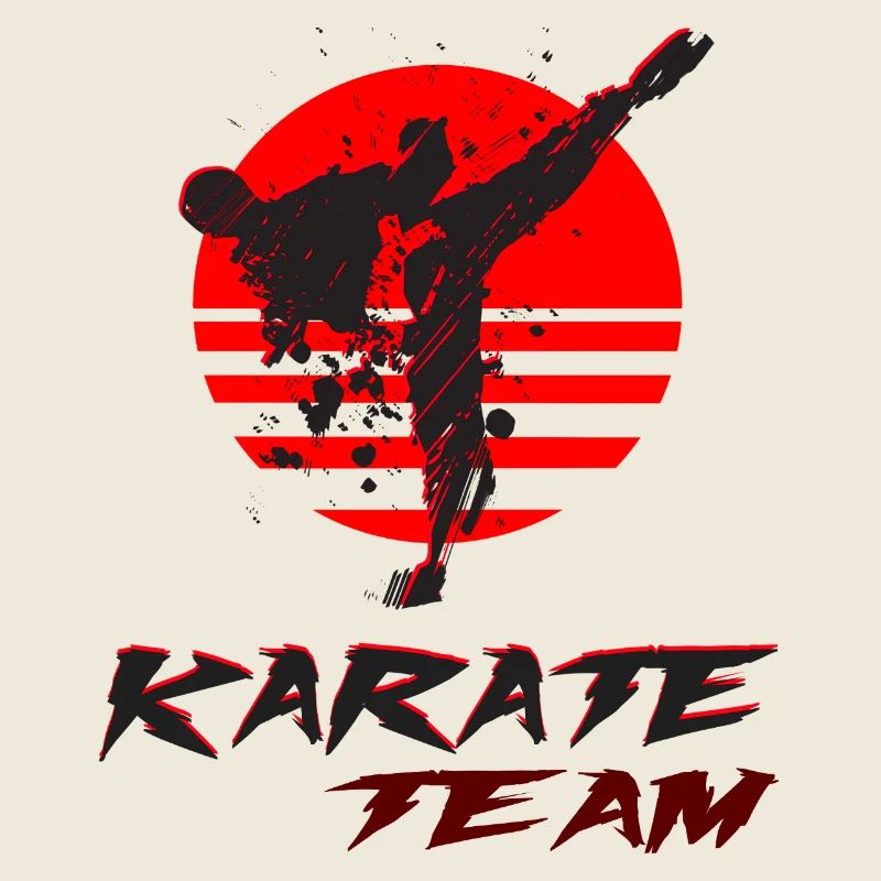 Karate-Mannschaft