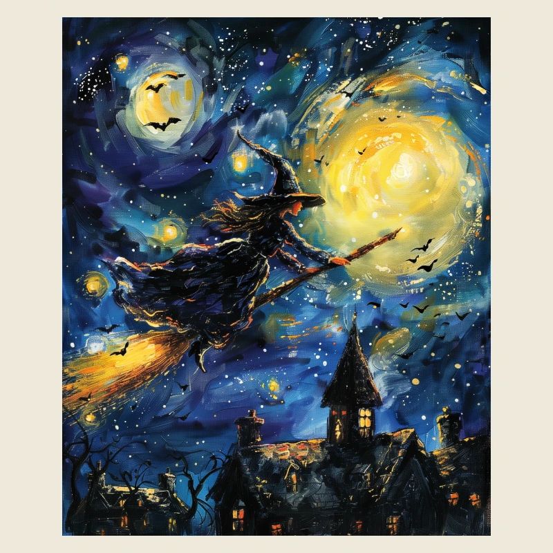 Hexe Van Gogh Starry Night