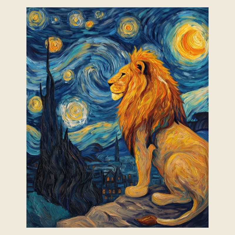Lion Van Gogh
