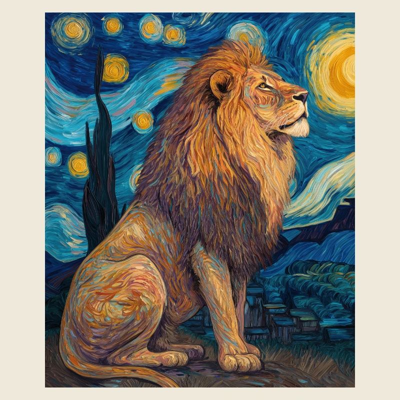 Löwe Van Gogh