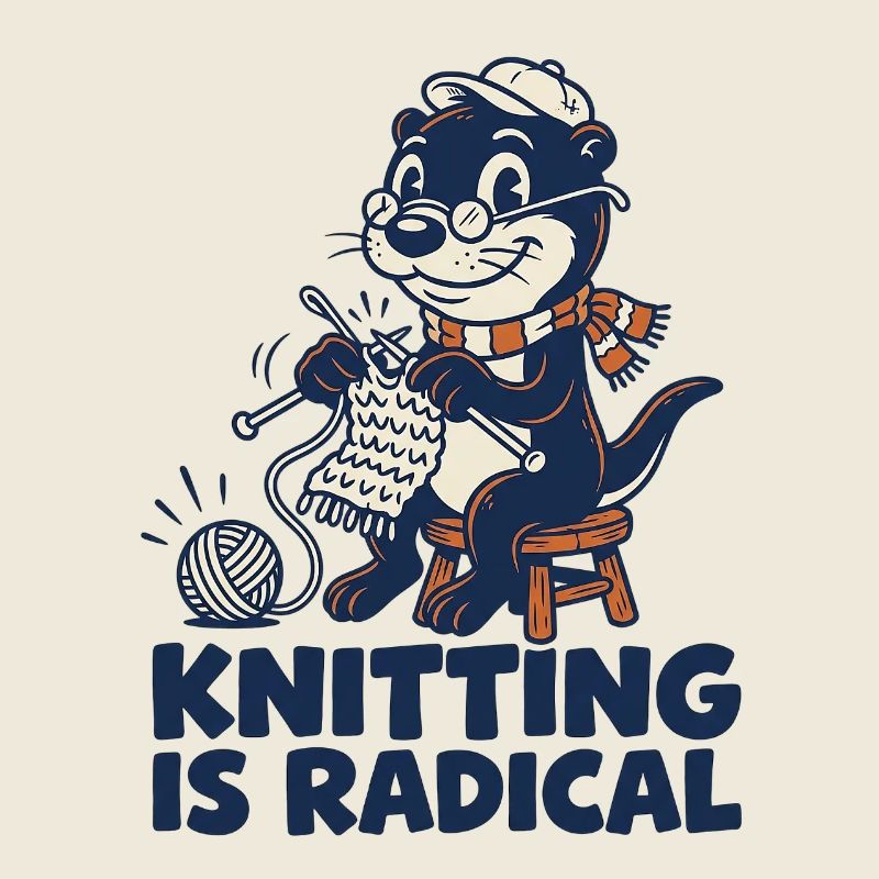 Radical Knitting Otter
