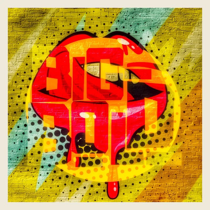 Graffiti Pop Art Sucette