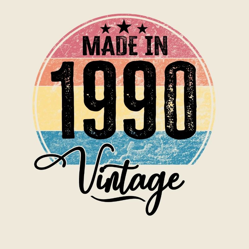 Millésime fabriqué en 1990 Année de naissance 1990 Anniversaire