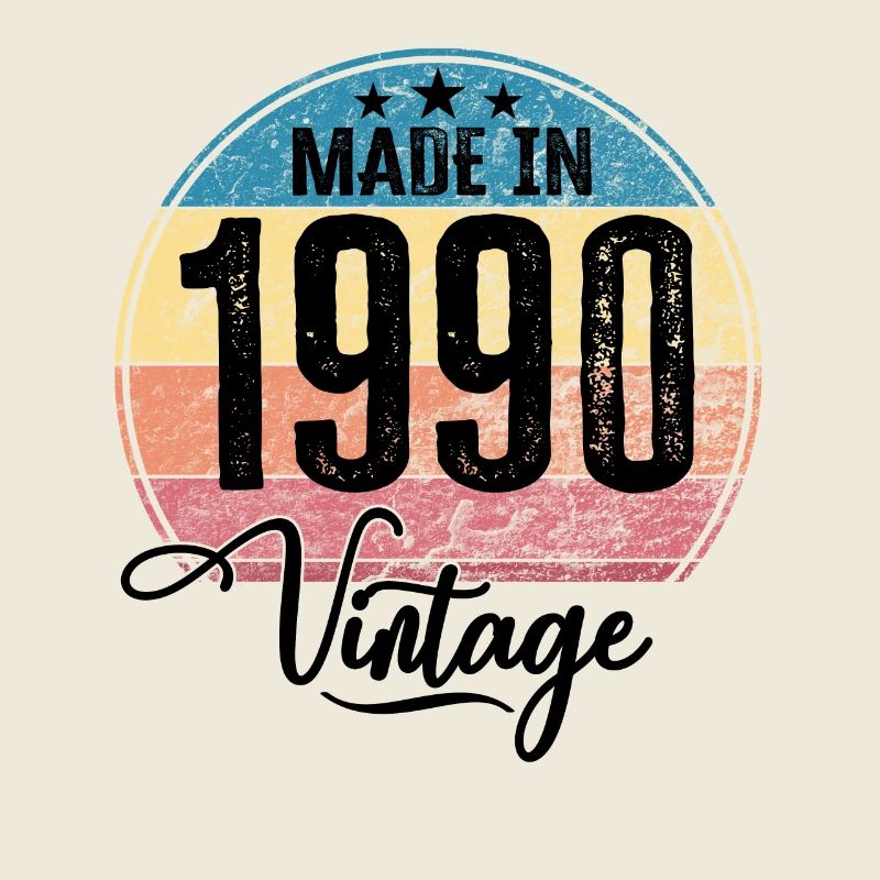 Millésime fabriqué en 1990 Année de naissance 1990 Anniversaire