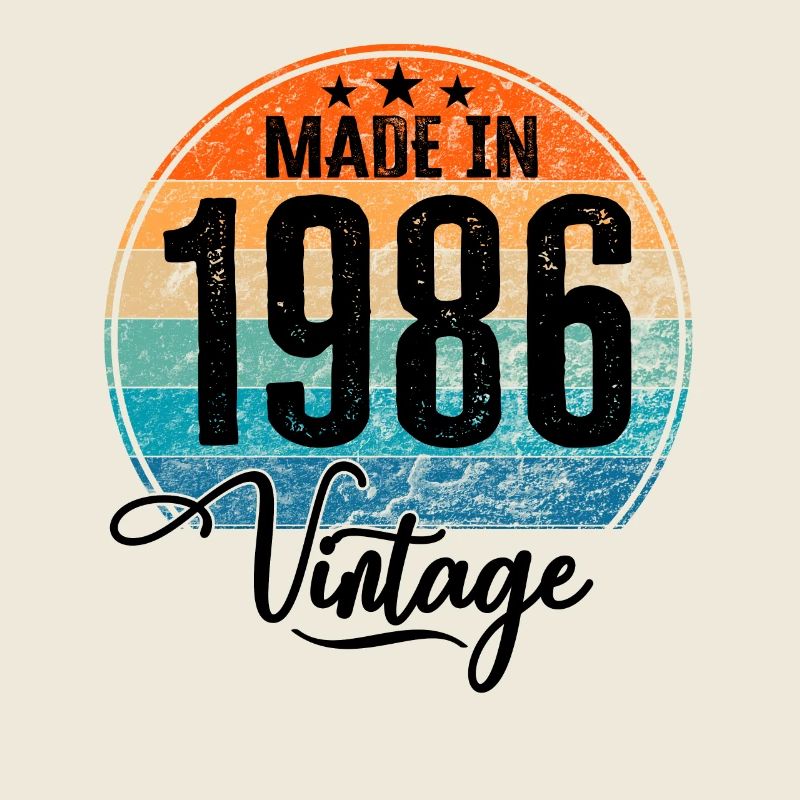 Millésime Fabriqué en 1986 Année de naissance 1986 Anniversaire