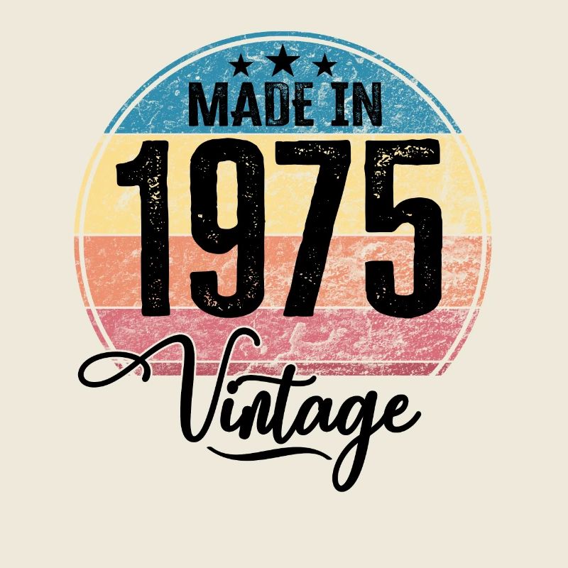 Millésime Fabriqué en 1975 Année de naissance 1975 Anniversaire