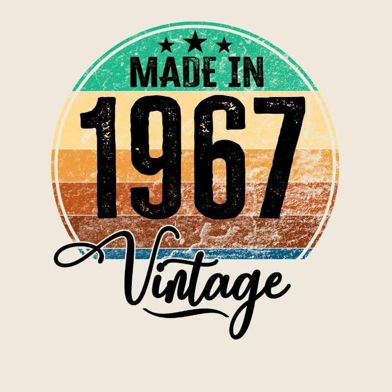 Vintage Fabriqué en 1967 Année de naissance 1967 Anniversaire