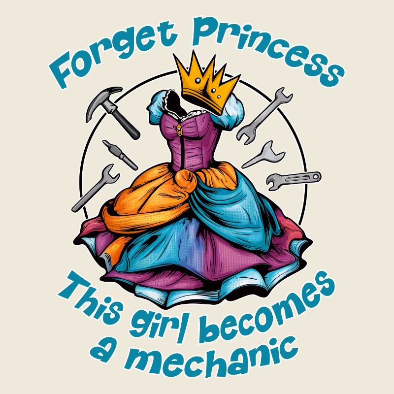 Princess becomes engineer mechanic