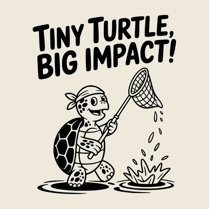 Small turtle but big impact
