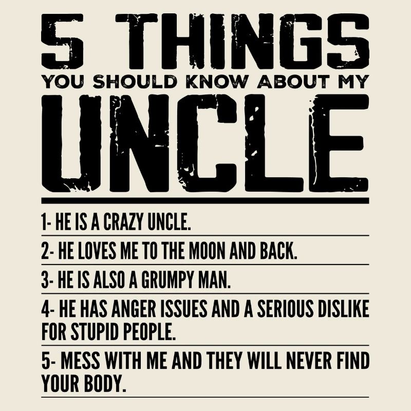 5 Dinge, die du über My Uncle Fun Uncle wissen solltest