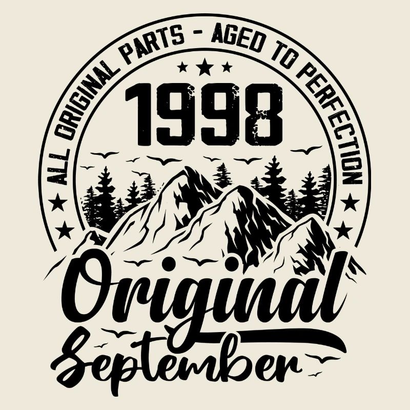 1998 September Original 26 Jahre altes Geburtstagsgeschenk