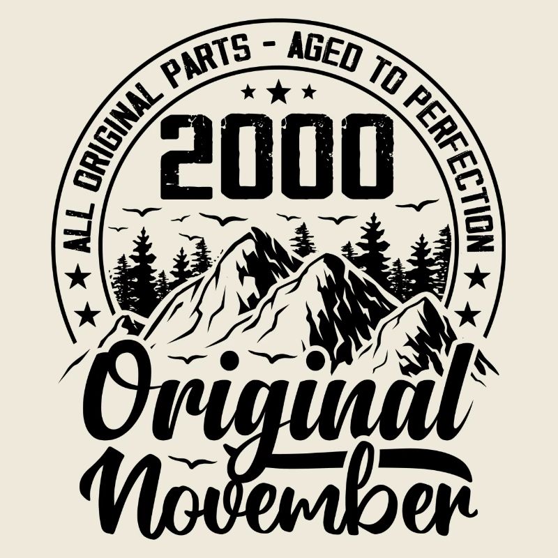 2000 November Original Geschenk zum 24-jährigen Jubiläum