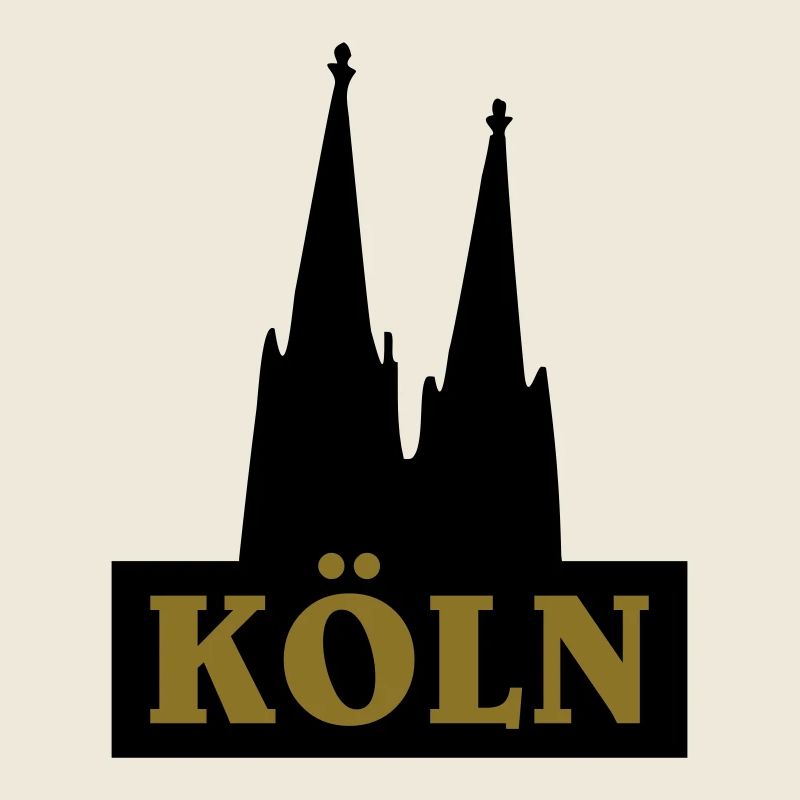 Köln Logo mit dem Kölner Dom