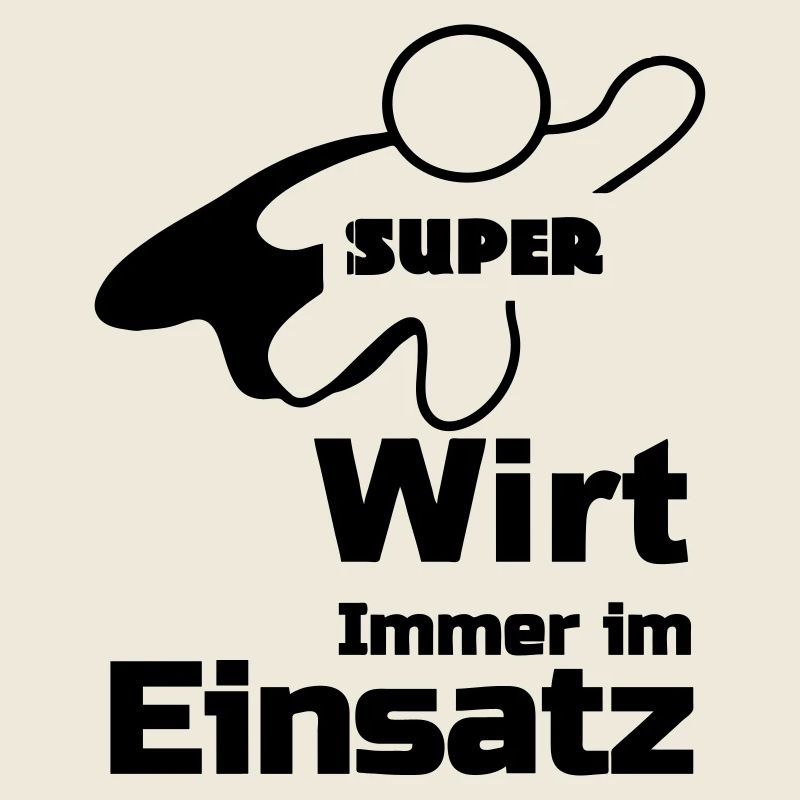 Super Wirt Geschenk