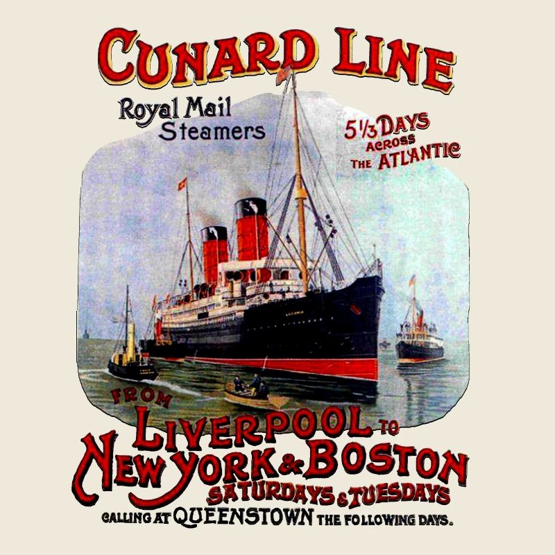 PAQUEBOT TRANSATLANTIC CREATION LOUIS RUNEMBERG