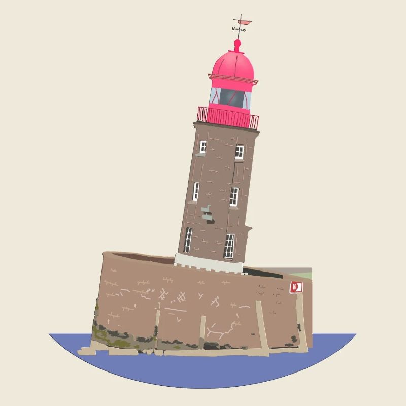 Der schiefe Turm von Bremerhaven ohne Text