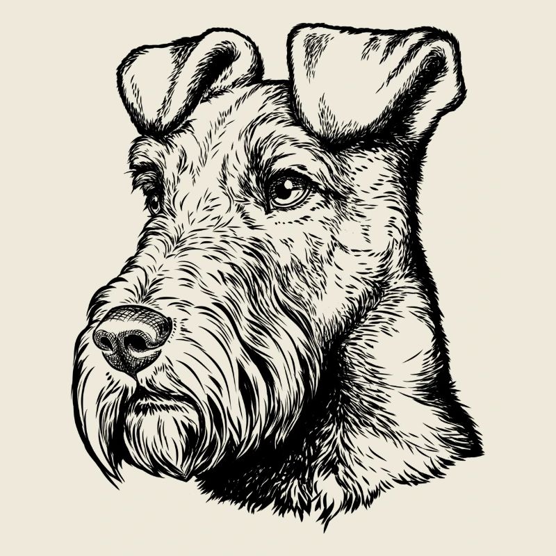 Irish Terrier Mailo 2023 Portrait