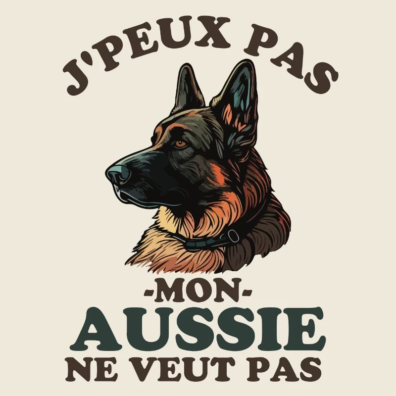 Drôle Aussie Berger Australien