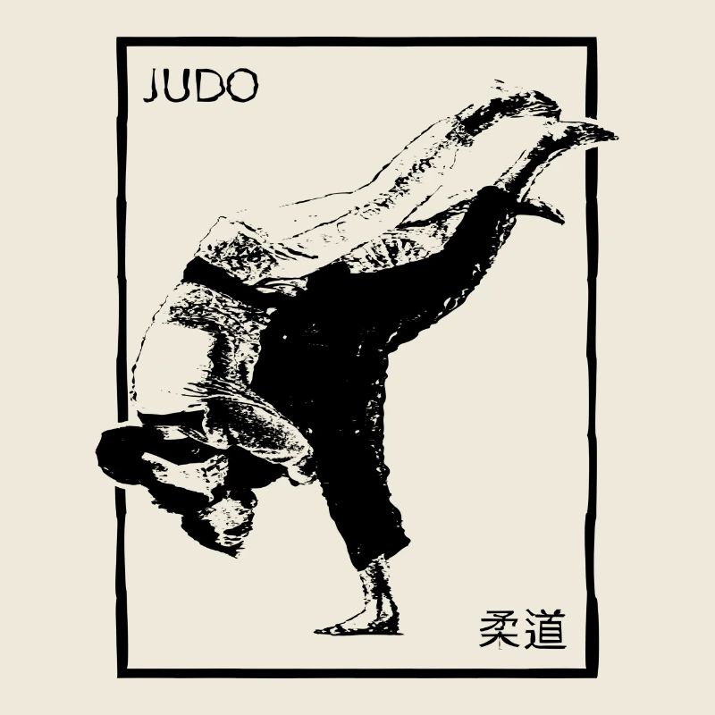Judo – Throwing technique with Japanese style