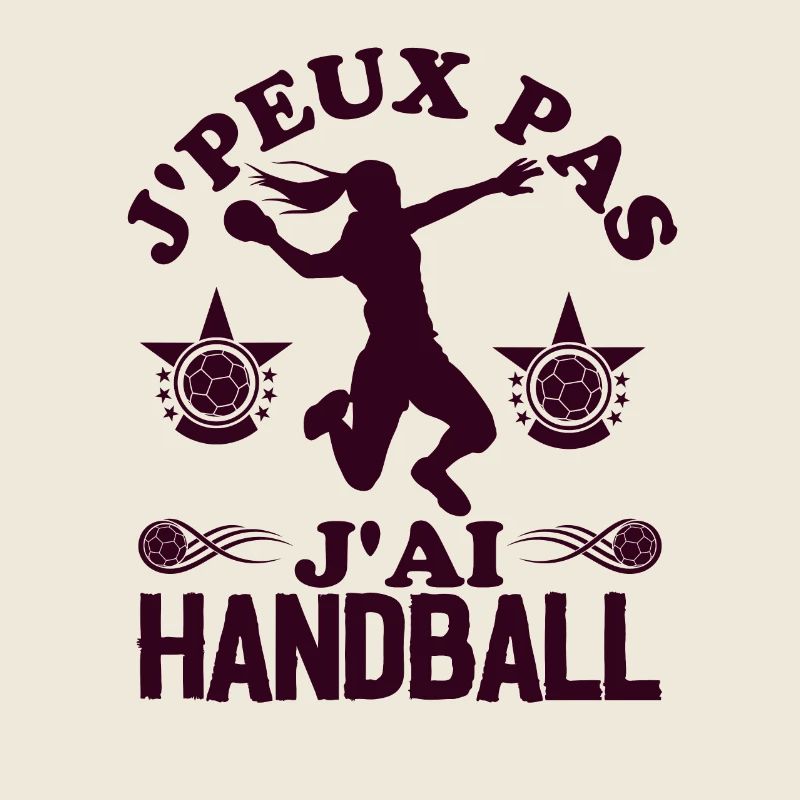 Joueuse de handball humour 2