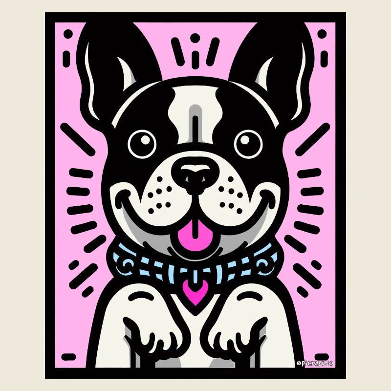 Cute Frenchie - Pink
