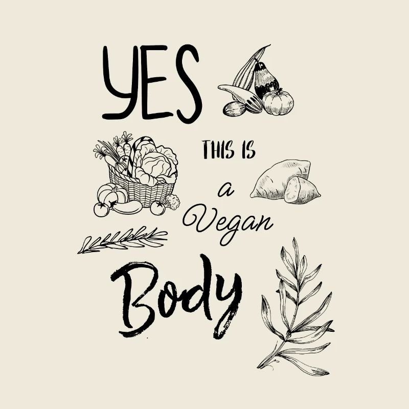 Vegan Bodysuit, Gift for Friends