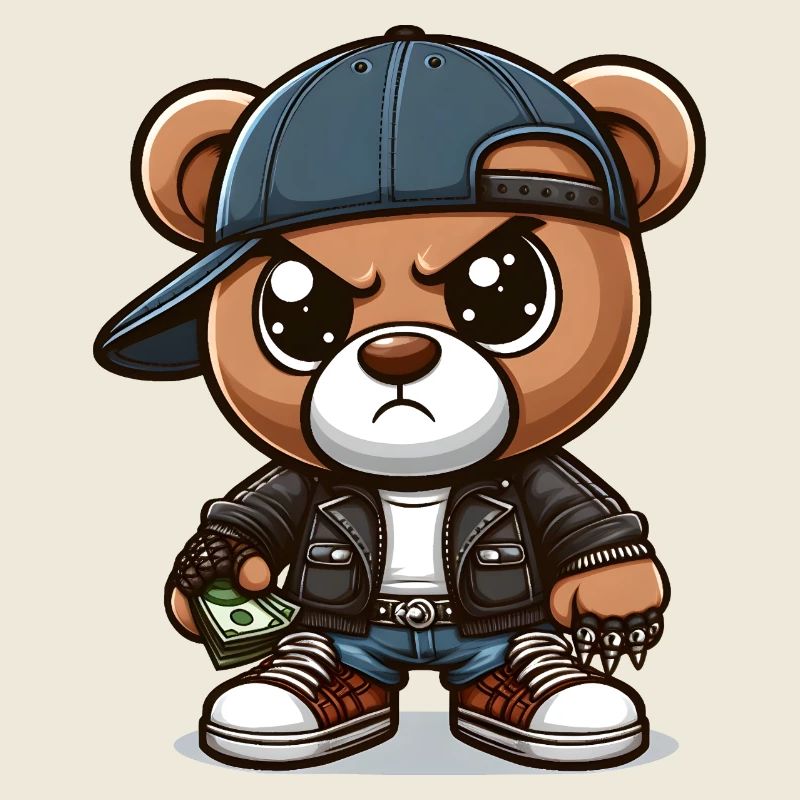 Ourson gangsta