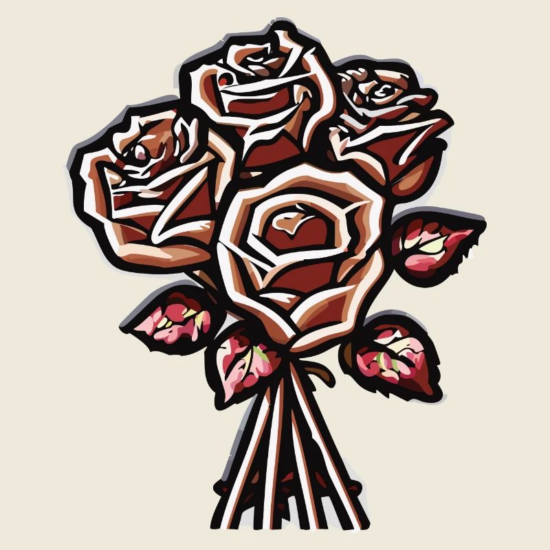 Bouquet de roses
