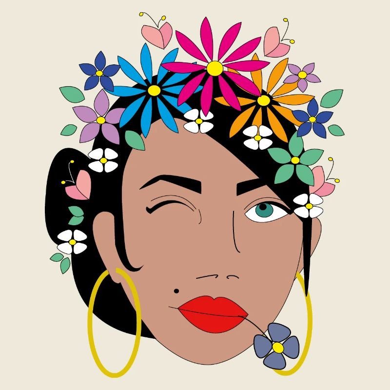 BLUMEN MÄDCHEN
