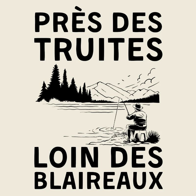 Humour pêche truite