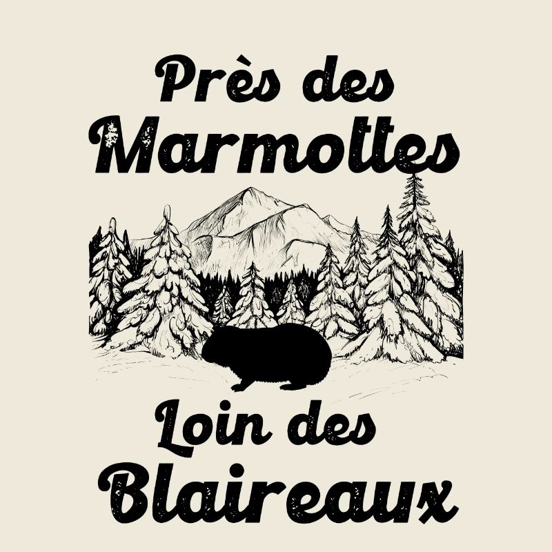 Marmotte forêt randonnée camping