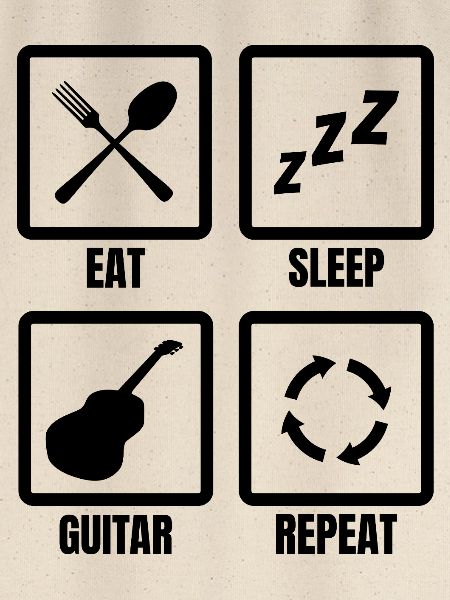 Guitarist routine