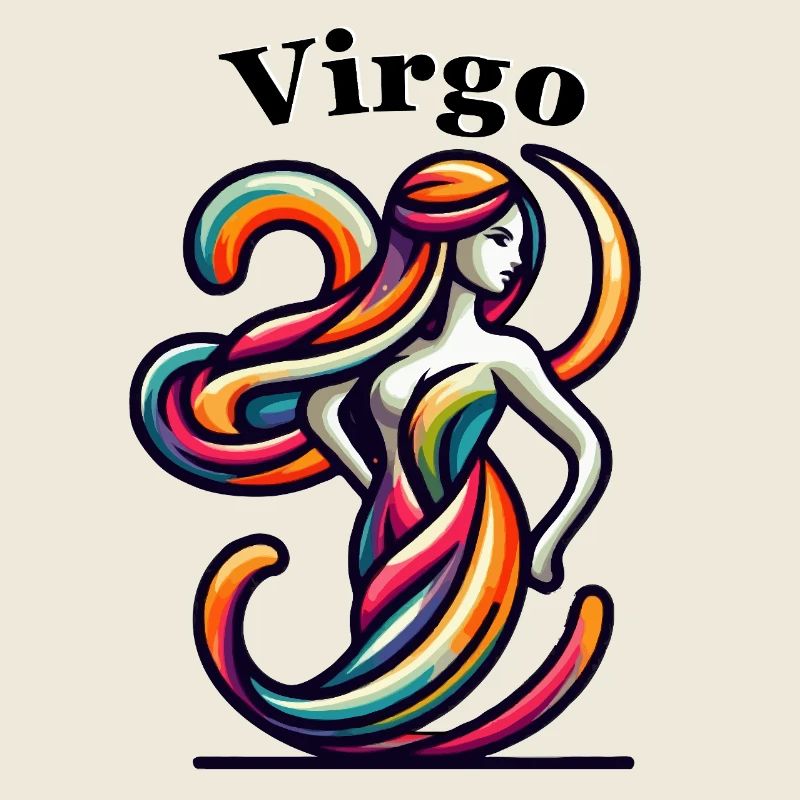 Vierge Vierge coloré