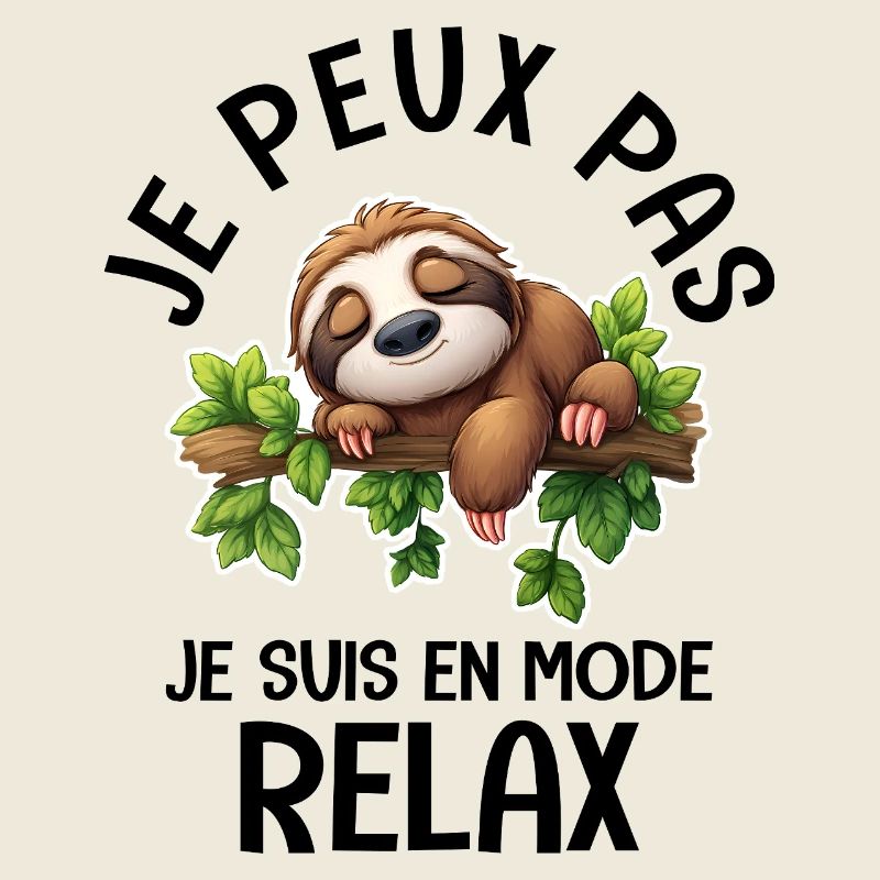 I can't, I'm in relaxed mode, Sloth, rest