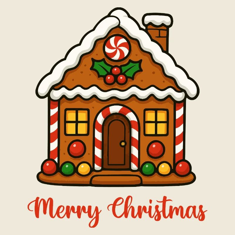 Gingerbread House Christmas Dreams