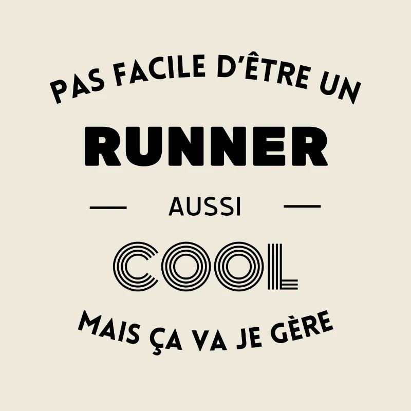 Pas facile d'être un runner aussi cool