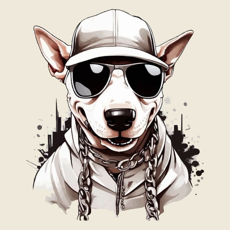 RAPPER COOL BULL TERRIER