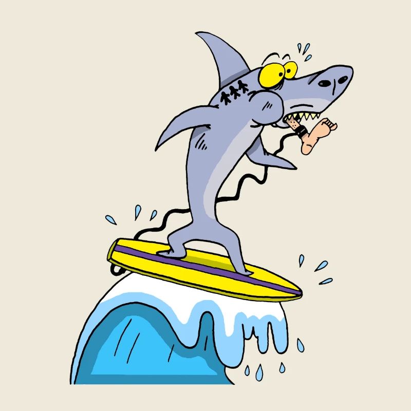 Requin surfeur