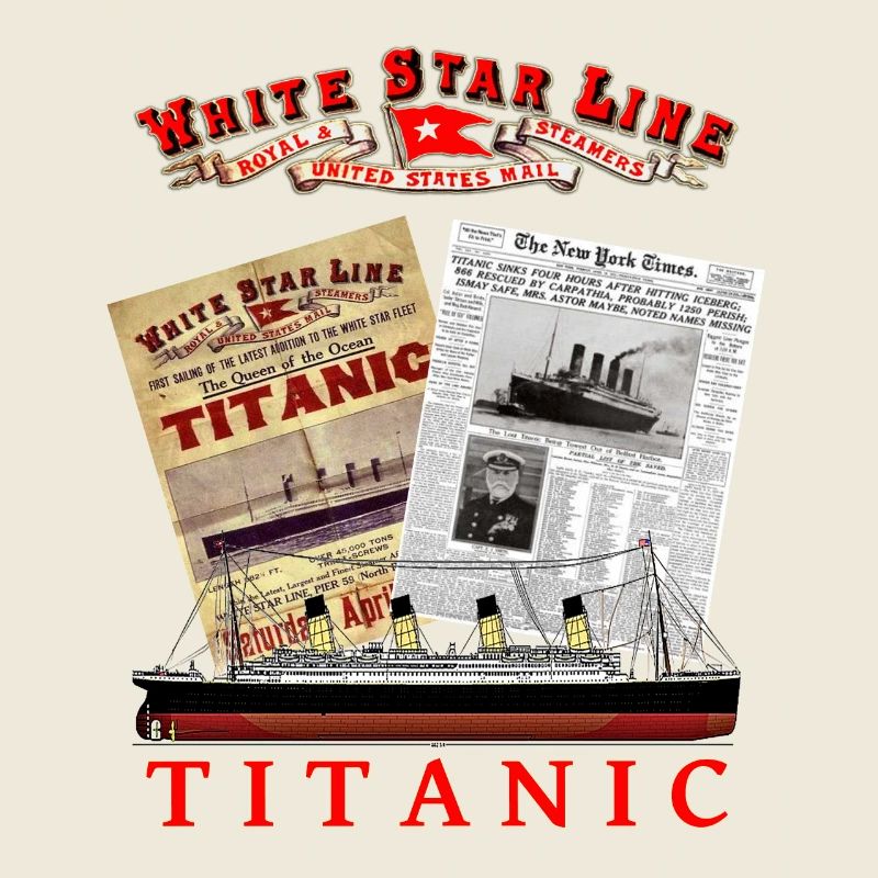 TITANIC GESCHICHTE Kreation Louis RUNEMBERG © Adagp