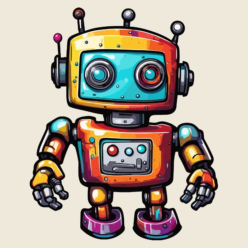 Robot / Machine / IA / Technologie / Mécanique